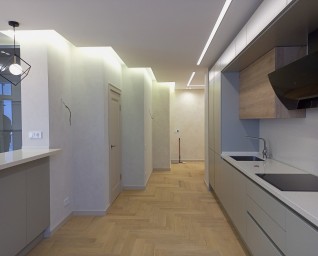 Дизайн квартиры 61 кв.м. в современном стиле(реализованный проект) 37