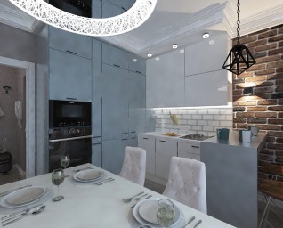 дизайн квартиры 60кв.м г.Москва 6