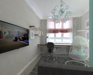 дизайн квартиры 60кв.м г.Москва 17