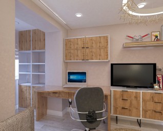 Дизайн квартиры 111 кв.м 29