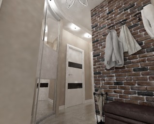дизайн квартиры 60кв.м г.Москва 2