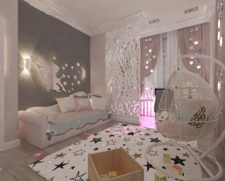 дизайн квартиры 80 кв.м  г.Саратов ЖК Столица 20