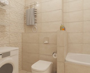 дизайн квартиры 60кв.м г.Москва 21