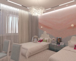 Дизайн квартиры 120 кв.м 23