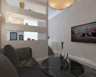 дизайн квартиры 60кв.м г.Москва 14