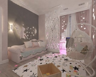 Дизайн детской комнаты 12