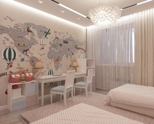 Дизайн квартиры 120 кв.м 21