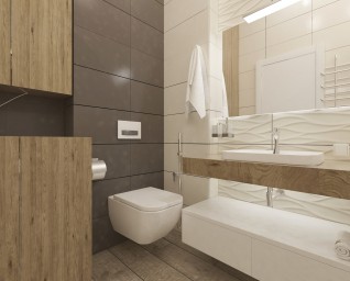 дизайн квартиры 80 кв.м  г.Саратов ЖК Столица 22