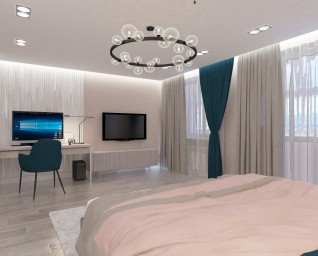 Дизайн квартиры 111 кв.м 20