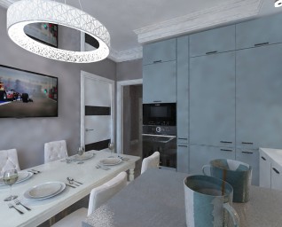 дизайн квартиры 60кв.м г.Москва 5
