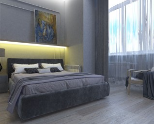 дизайн квартиры 80 кв.м  г.Саратов ЖК Столица 10