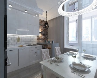 дизайн квартиры 60кв.м г.Москва 7