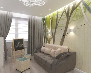 Дизайн квартиры 120 кв.м 32