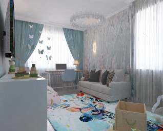 Дизайн 2х комнатной квартиры 80 кв.м ЖК Царицыно г.Саратов 13