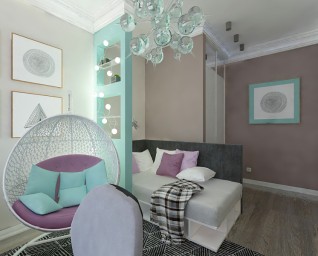 дизайн квартиры 60кв.м г.Москва 16