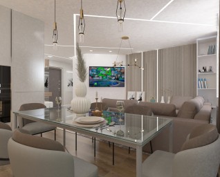 Дизайн квартиры 111 кв.м 6