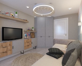 Дизайн квартиры 111 кв.м 32