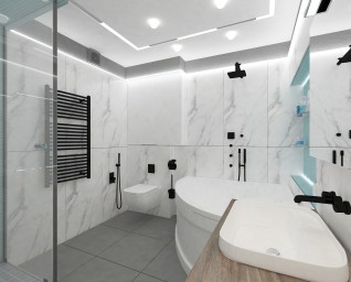 Дизайн квартиры 120 кв.м 13