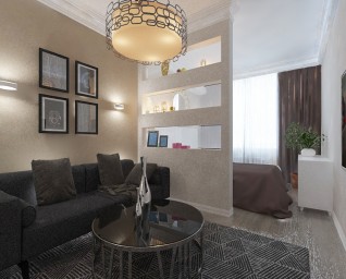 дизайн квартиры 60кв.м г.Москва 15