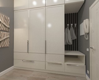 дизайн квартиры 80 кв.м  г.Саратов ЖК Столица 2