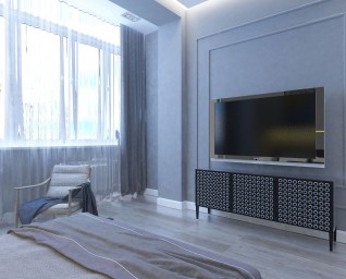дизайн квартиры 80 кв.м  г.Саратов ЖК Столица 12