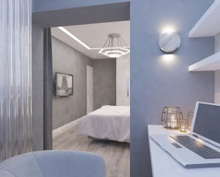 Дизайн квартиры 120 кв.м 29