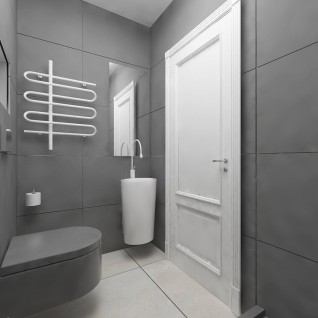 Санузел с сантехникой " ARMANI/Roca" 1