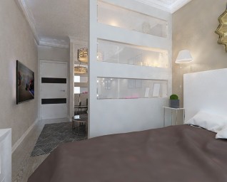 дизайн квартиры 60кв.м г.Москва 11
