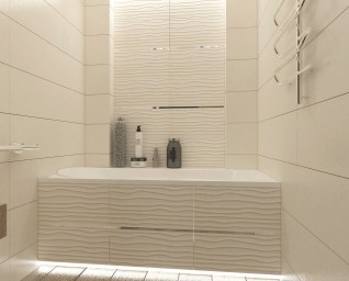 дизайн квартиры 80 кв.м  г.Саратов ЖК Столица 29