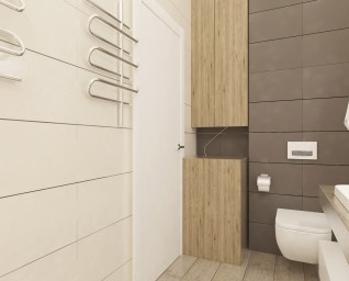 дизайн квартиры 80 кв.м  г.Саратов ЖК Столица 21
